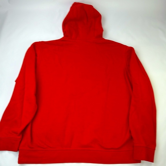 Nike Hoodie. XXL. Red. Lined Hood. Fleece Lining. Kangaroo Front Pocket. - Picture 3 of 8